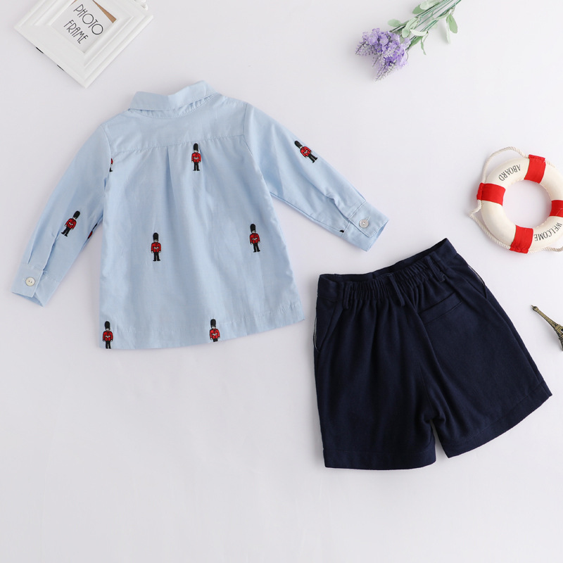Baby Boy Suit Set Baptism - Chłopięce hiszpańskie stroje, ubranka dla niemowląt,