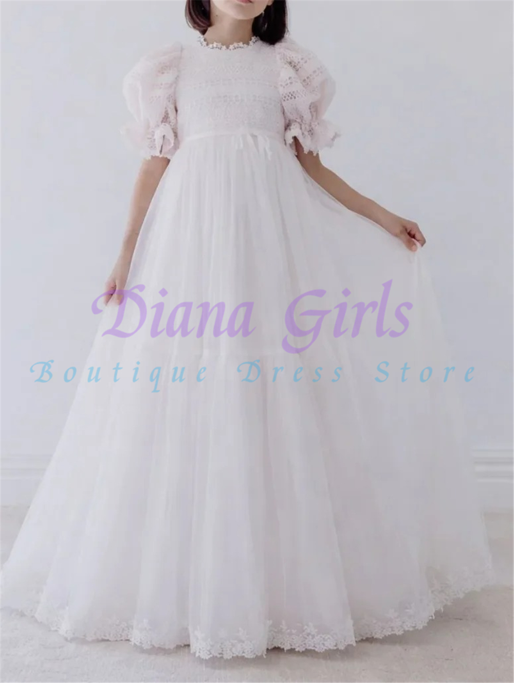 Toddler Girl Tulle Party Dress - Elegancka sukienka dla dziewczynki do sypania