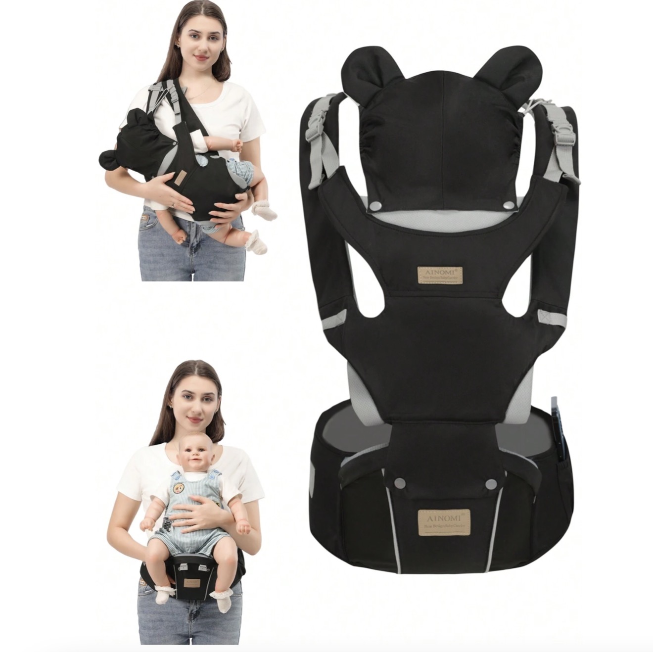 Nosidełko dla niemowląt, nosid – Ergonomic Baby Carrier Newborn To Toddler recenzja i cena