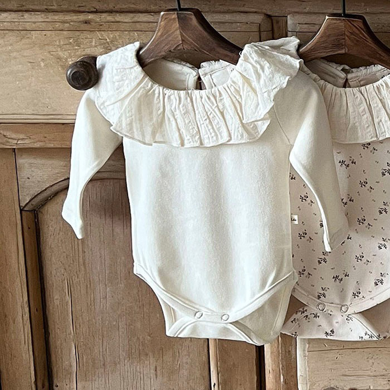 HY23027 odzież dziecięca wiose – Newborn Baby Girl Romper Floral recenzja i cena