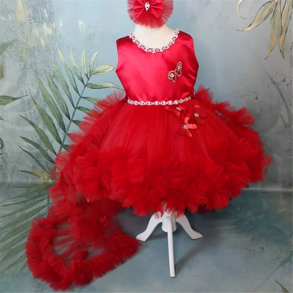 Sukienki dla dziewczynek na we – Toddler Girl Tulle Party Dress recenzja i cena