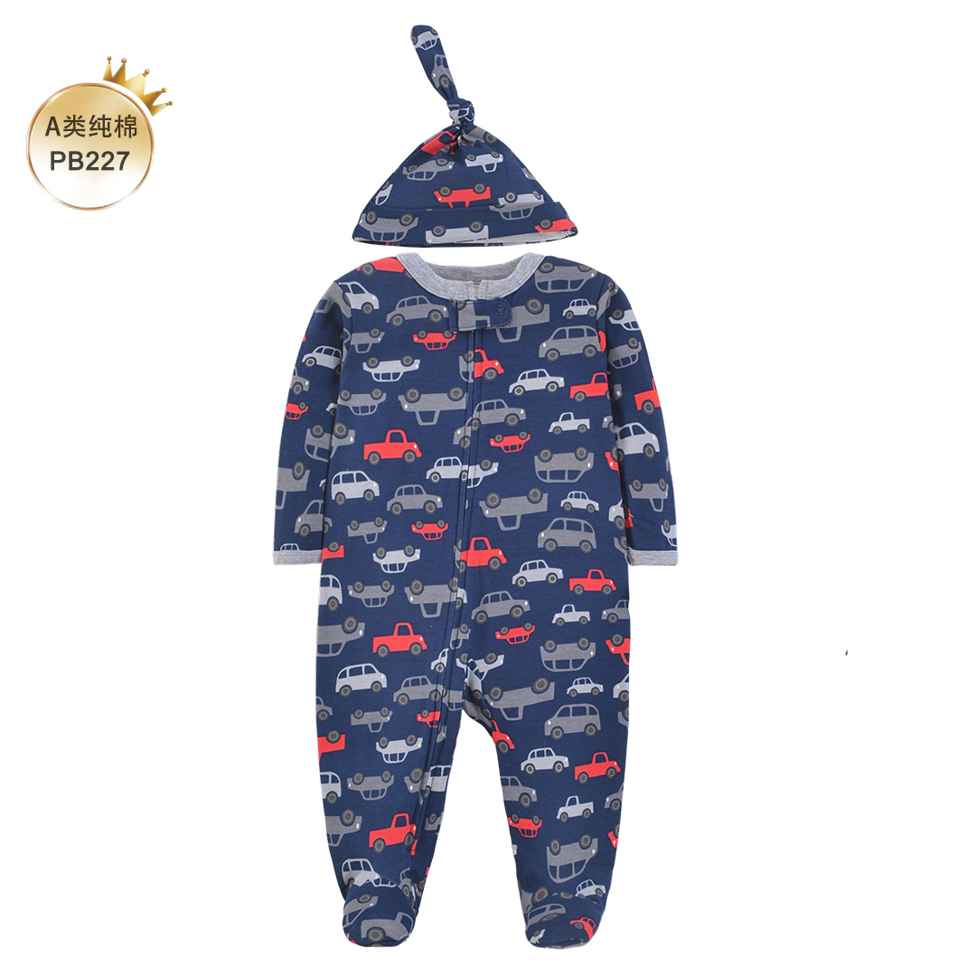 Rampersy niemowlęce z czystej  – Cotton Baby Onesies Zipper recenzja i cena