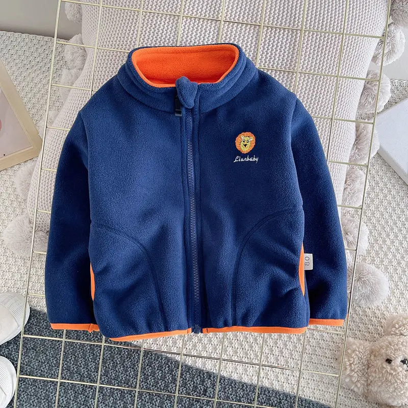 Nowe dzieci chłopcy dziewczęta – Toddler Boy Winter Fleece Jacket recenzja i cena
