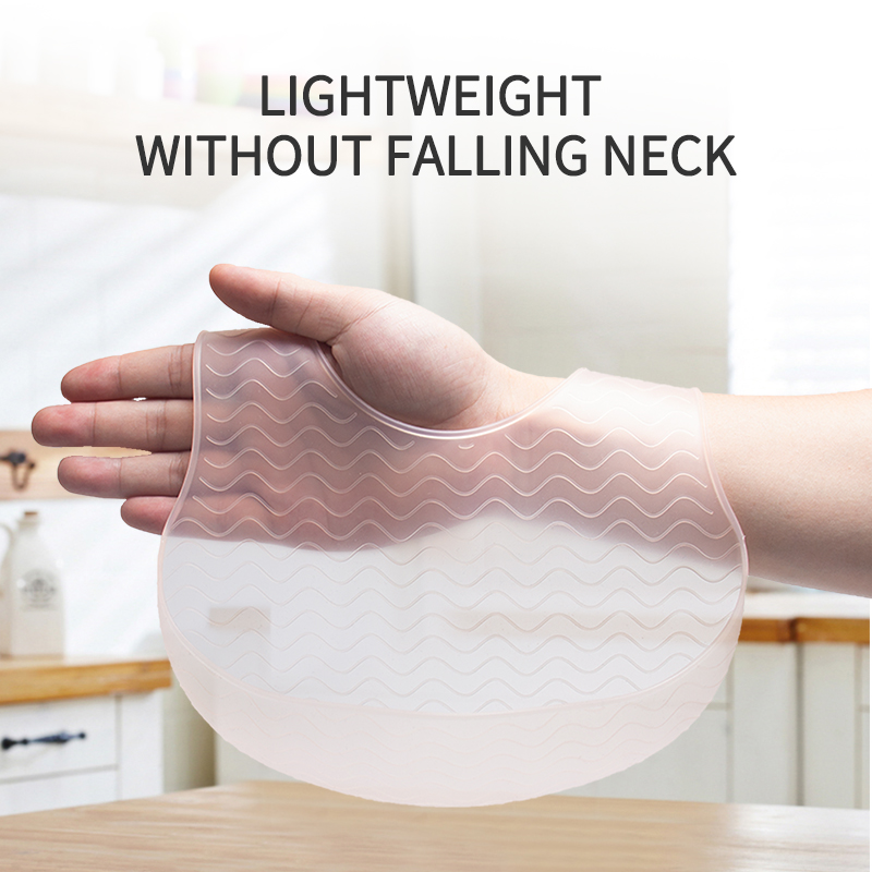 1 szt. BabySilicone Jelly Bib  – Waterproof Baby Bibs Silicone recenzja i cena