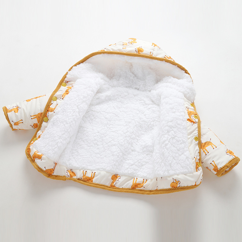 Polarowa kurtka dla małych dzi – Toddler Boy Winter Fleece Jacket recenzja i cena
