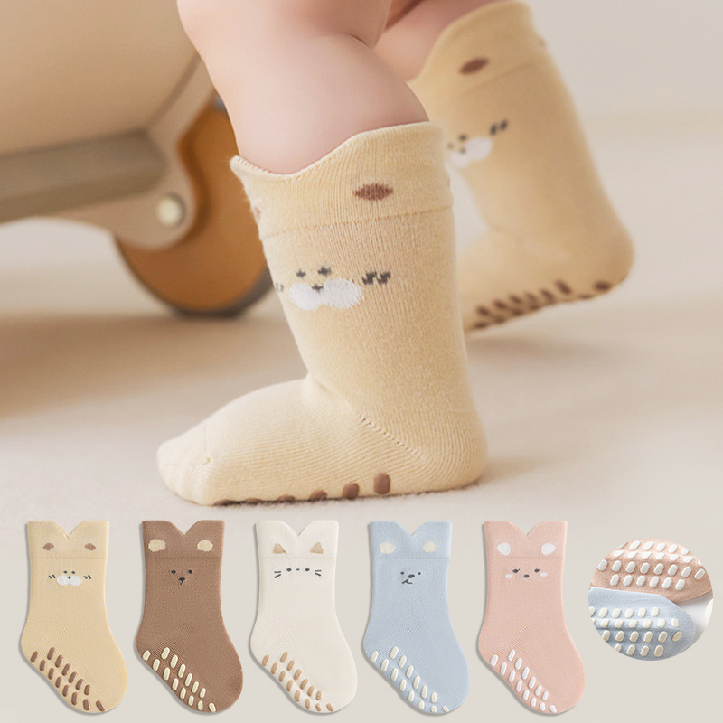 3/5 Par Skarpetek Antypoślizgo – Unisex Baby Socks Non Slip recenzja i cena