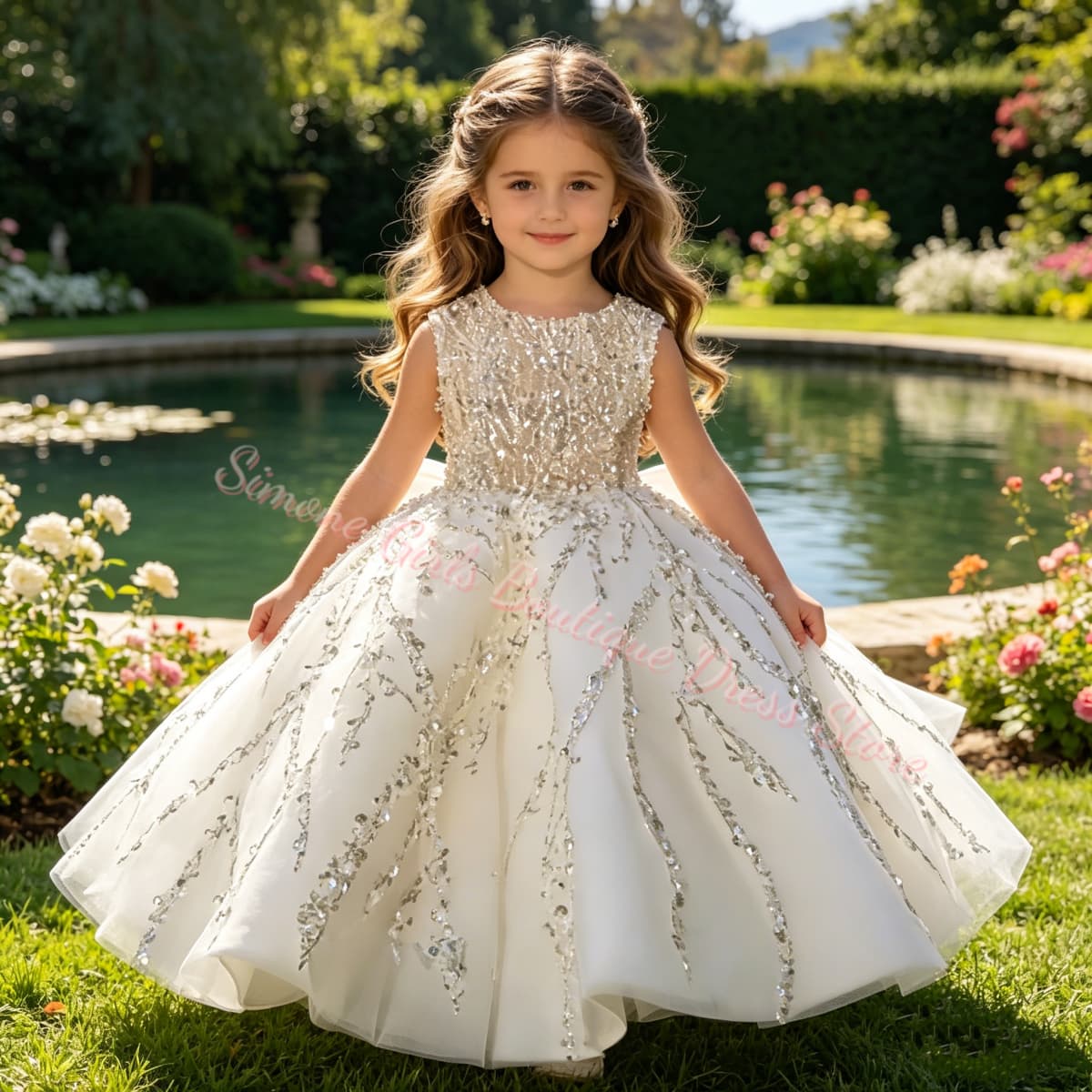 Sukienka dla dziewczynki sypią – Toddler Girl Tulle Party Dress recenzja i cena