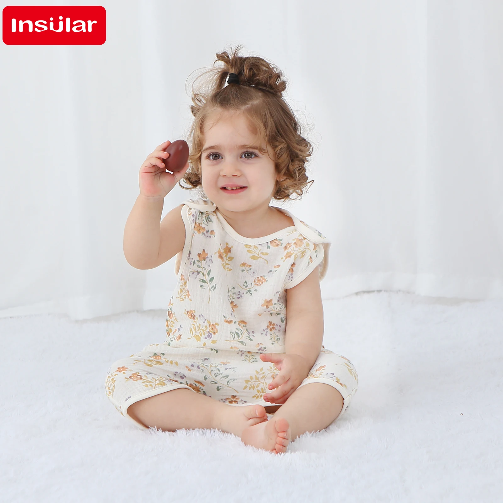 INSULAR Body niemowlęce dla dz – Newborn Baby Girl Romper Floral recenzja i cena
