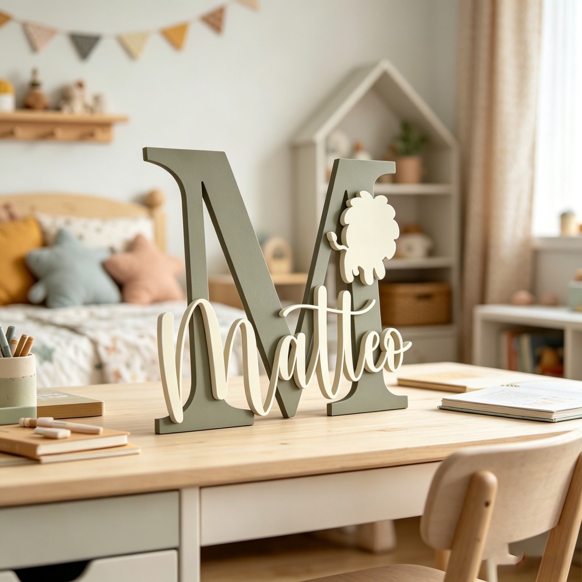 1 szt. Personalizowana drewnia – Nursery recenzja i cena