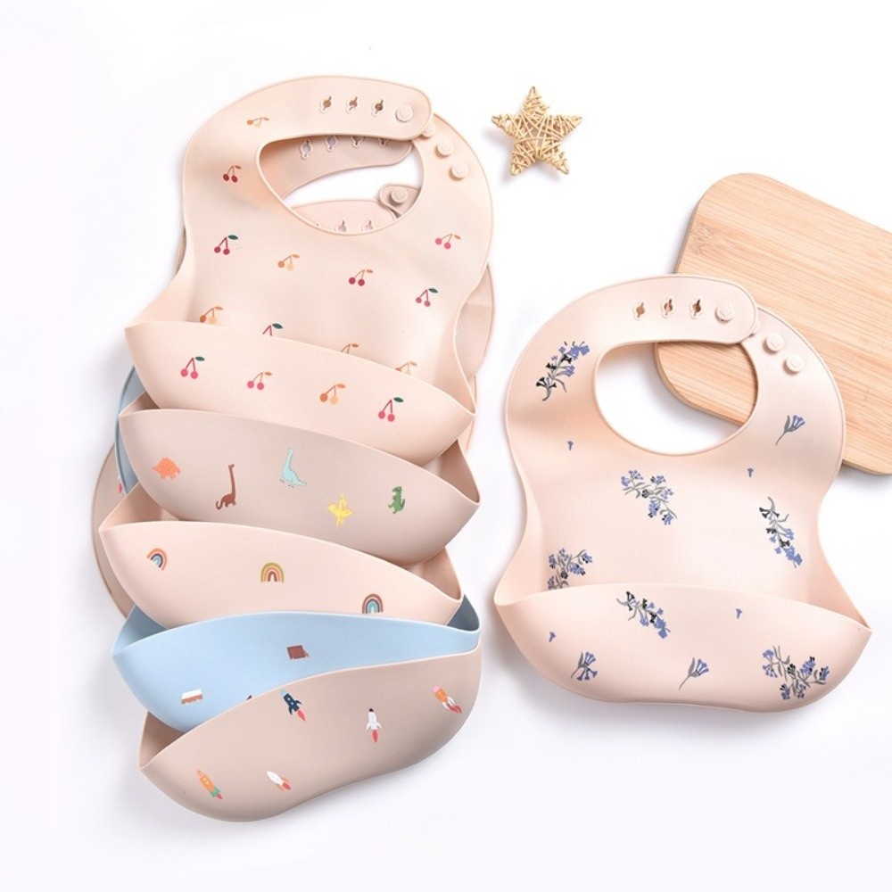Nowy Silikonowy Śliniak dla Ni – Waterproof Baby Bibs Silicone recenzja i cena