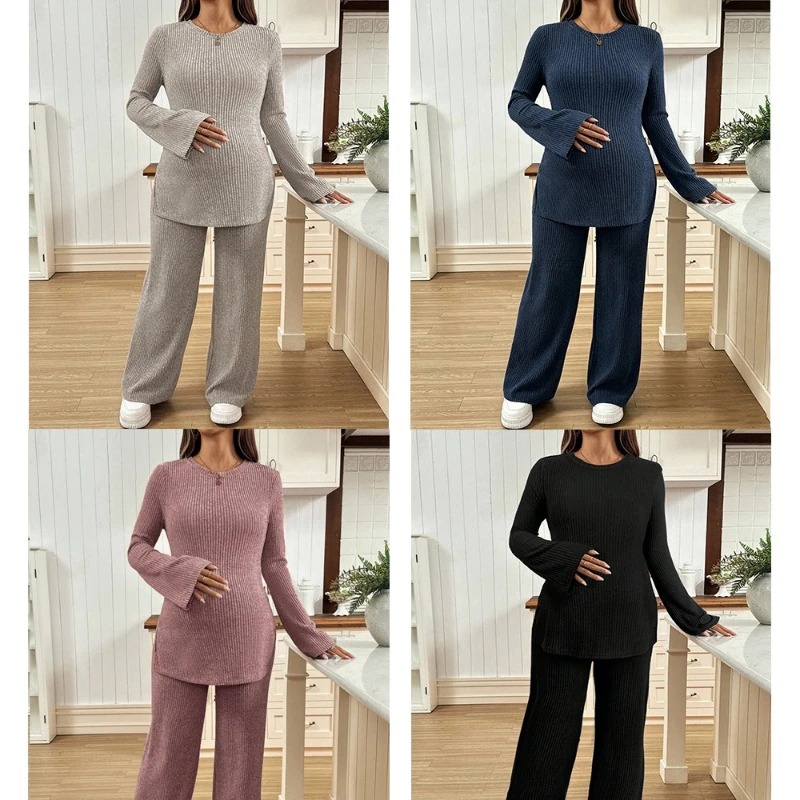 Dzianinowy komplet ciążowy: bl – Maternity Wear recenzja i cena