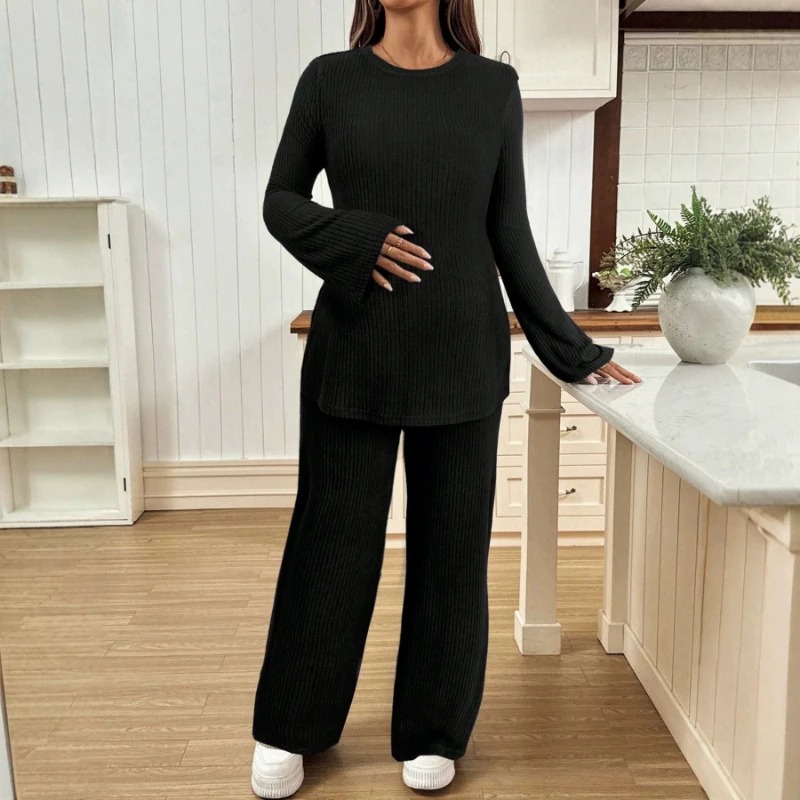 Dzianinowy komplet ciążowy: bl – Maternity Wear recenzja i cena