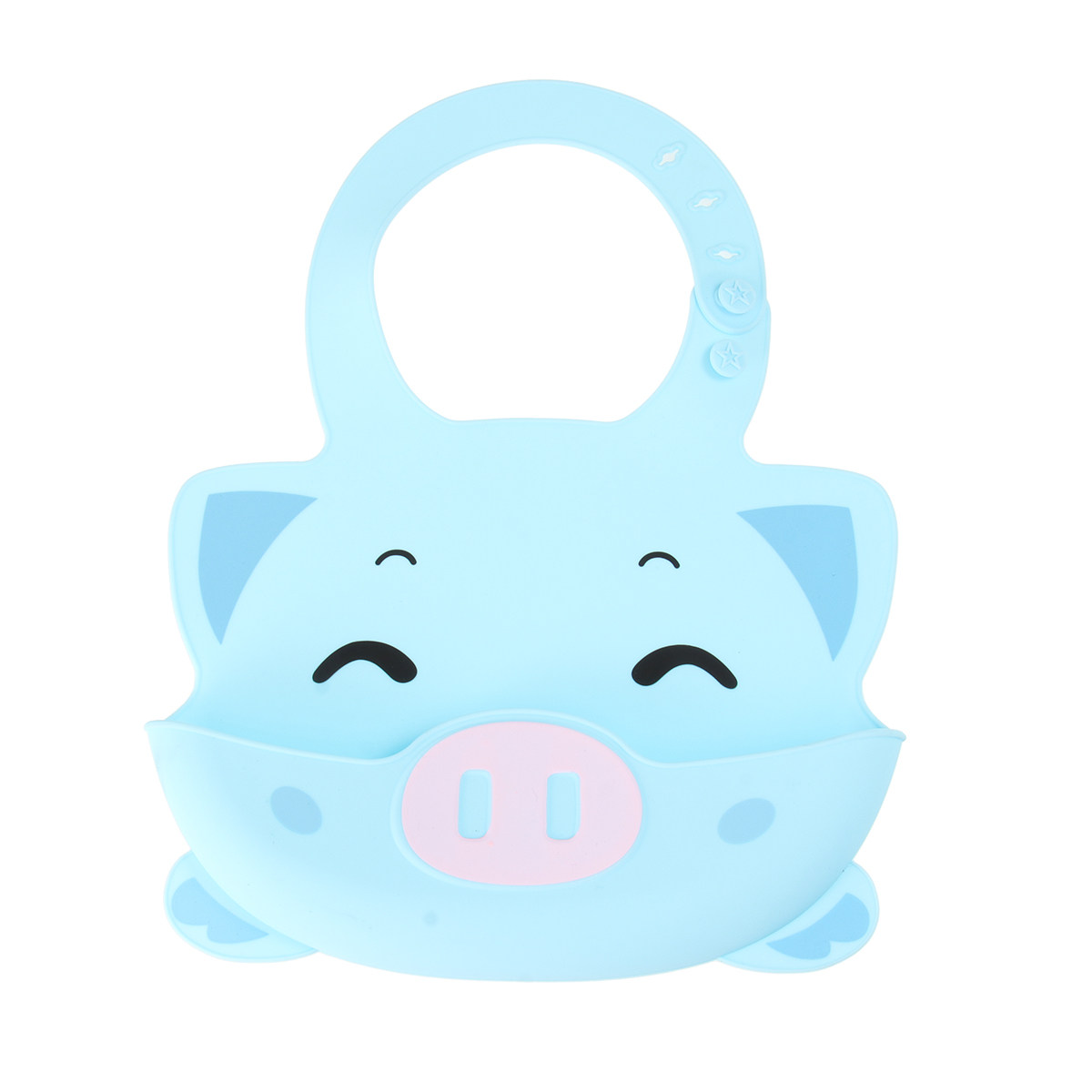 1 sztuka – silikonowa śliniak  – Waterproof Baby Bibs Silicone recenzja i cena