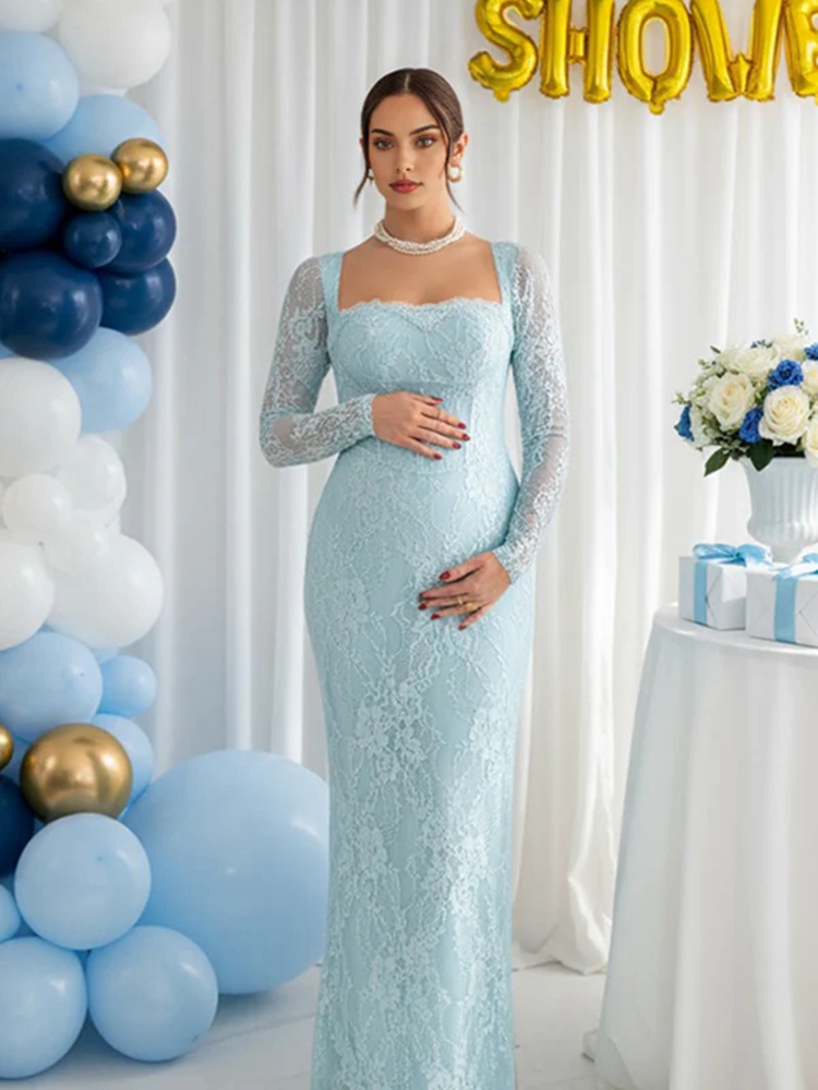 Koronkowa sukienka ciążowa do  – Maternity Wear recenzja i cena