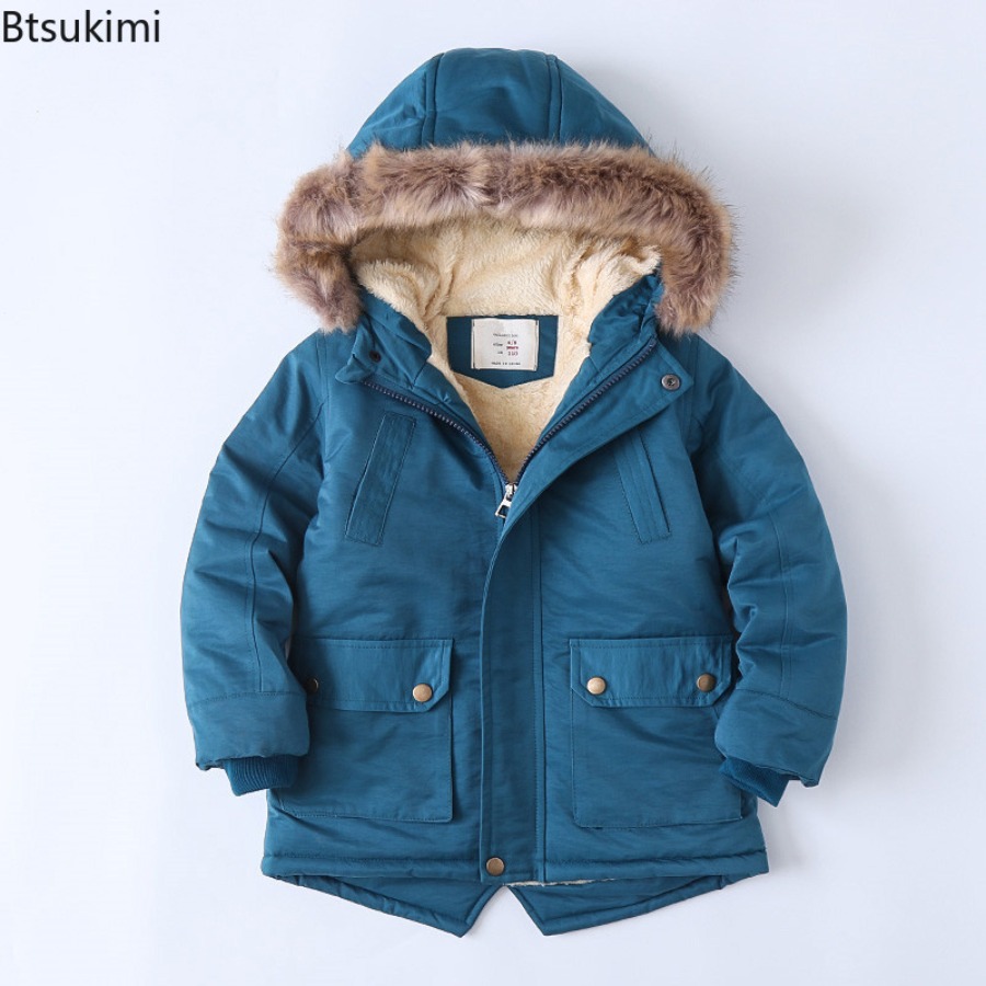 Dziecięce kurtki z polarową po – Toddler Boy Winter Fleece Jacket recenzja i cena