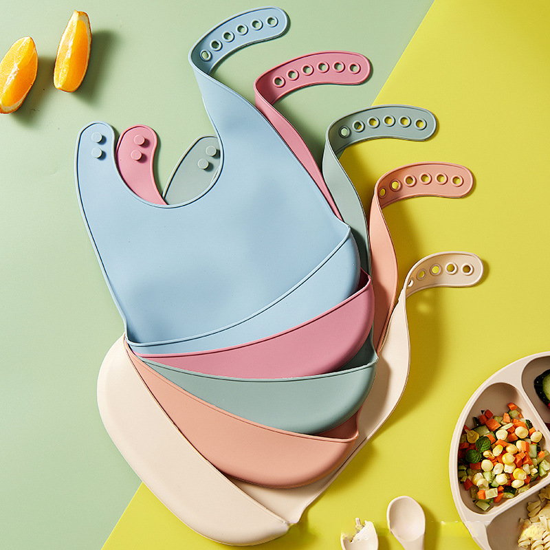 Śliniaki silikonowe dla dzieci – Waterproof Baby Bibs Silicone recenzja i cena